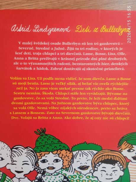 Trilógia deti z bullerbynu - astrid lindgrenová, 