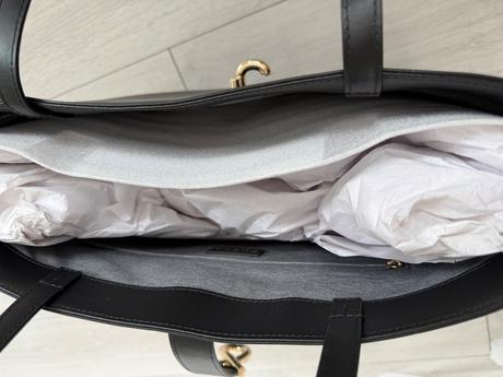 Furla tote shopper čierna s prackou, originál, furla
