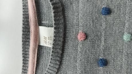Svetrík h&m struktúrovaný 104, h&m,104