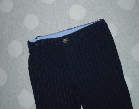 Elegantné nohavice na 9 až 12 mesiacov, c&a,80