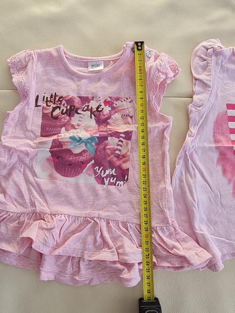 Detské tričká predĺžené, f&f,80