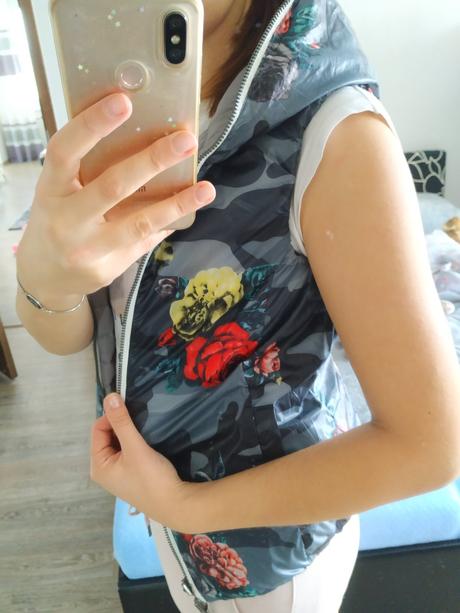 Obojstranná prešívaná vesta, 