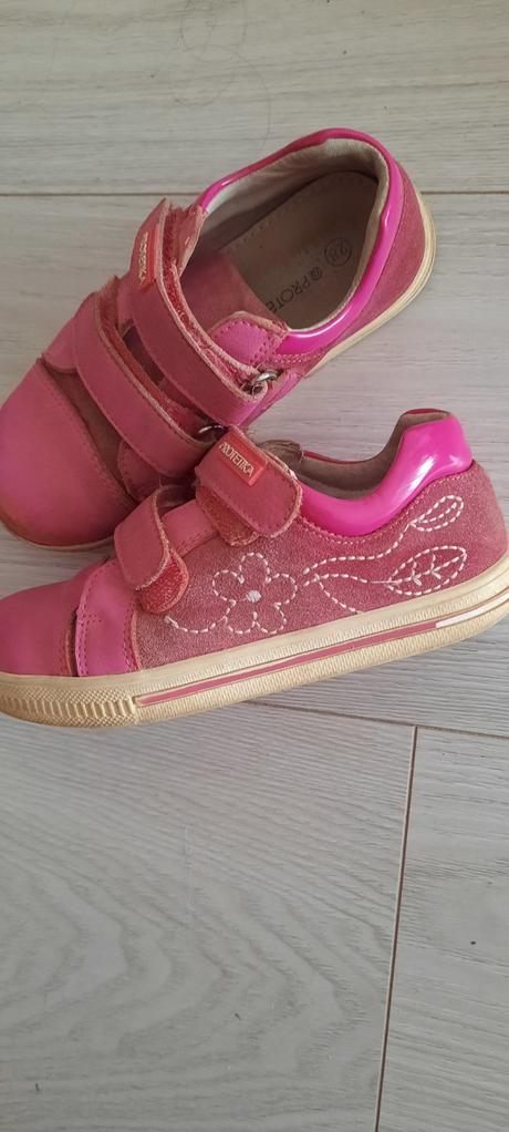 Ružové topánočky protetika č.28, protetika,28