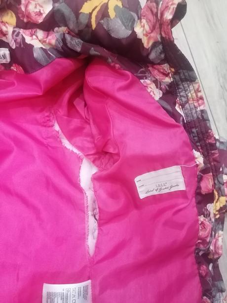 Zimna bunda, h&m,110