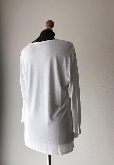 Elegantná biela blúzka, tom tailor,m