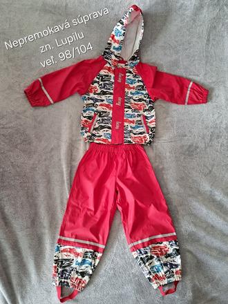 Nepremokavá súprava 98/104, lupilu,98