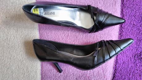 Lodičky čierne, veľ. 40, 40