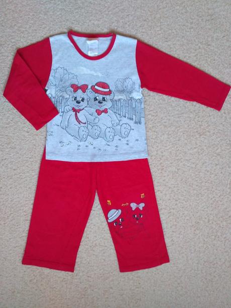 Pyžamo čistá bavlna 98/104, vienetta kids,98