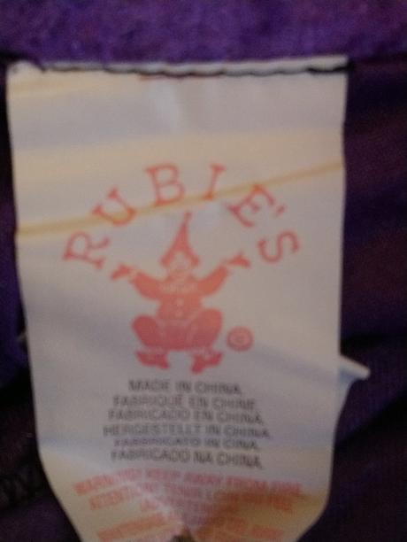 Dievčenský kostým sorceress, rubies, l-134-140 cm,