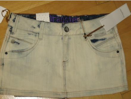 Rifľová image sukňa dragster s visačkami, m