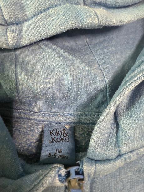 Bavlnena mikina -super stav, kiki&koko,116