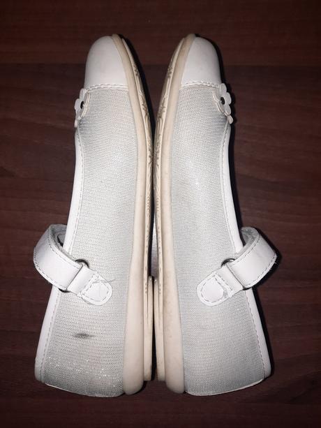 Bielo-strieborné balerínky (vd 19,5 cm), cupcake,30