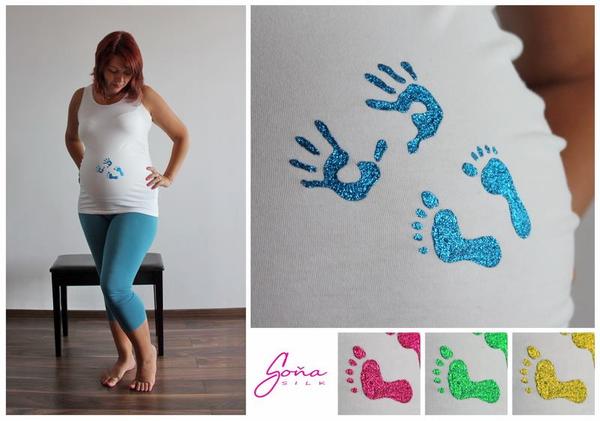 Aký motív tehotenského trička máme vybrať?