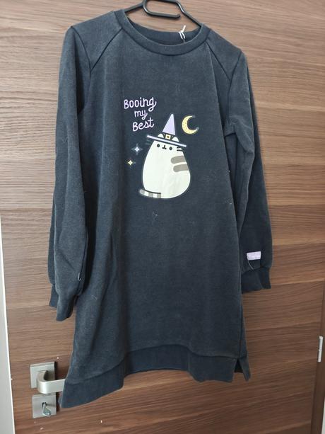 Dievčenské mikinošaty pusheen 158/164, reserved,158