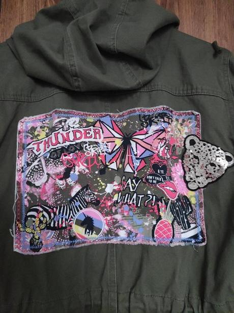 Prechodná bunda, parka, takko,40