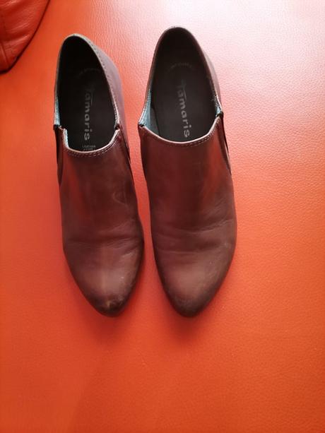 Kožené topánky  tamaris, tamaris,41