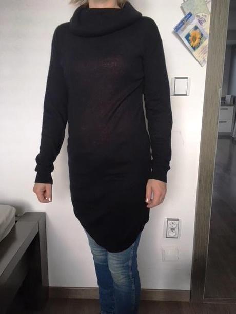 Upletové tehotenské šaty, h&m,s