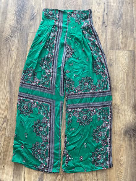 Široké nohavice, s