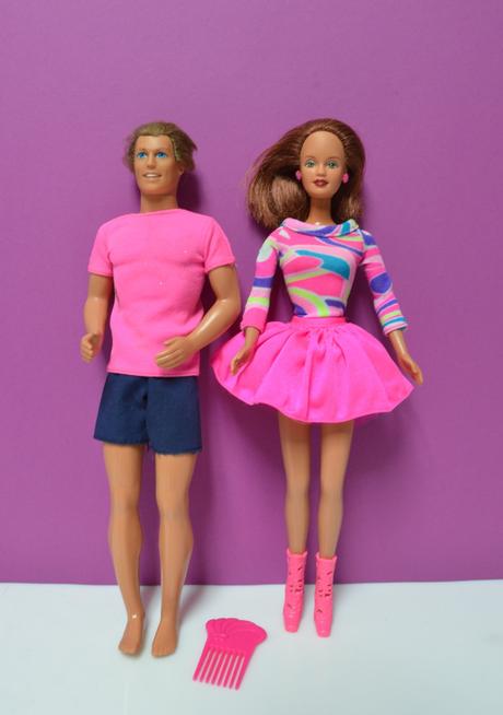 Retro barbie a ken, 