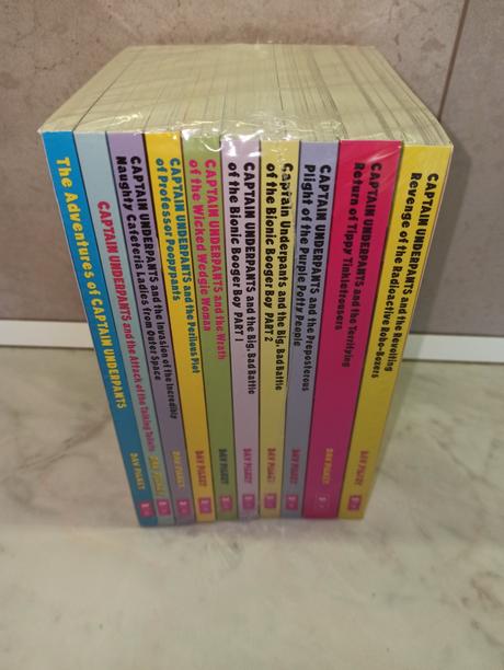 Dav pilkey - captain underpants 1-10, 