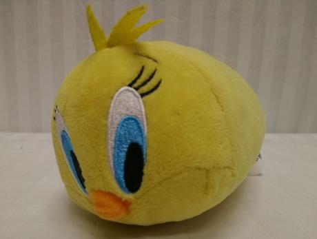 Plyšový tweety valec, looney tunes, 15 cm,