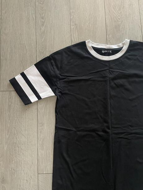 Čierne šaty - dlhé tričko, gate,xs