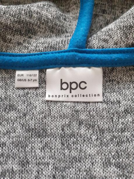 Chlpatá chlapčenská mikina, bonprix,122
