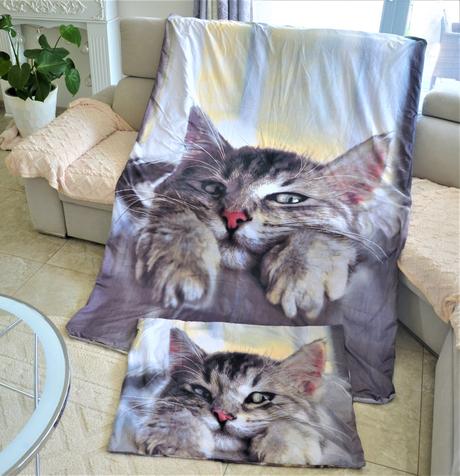 Posteľné obliečky-mačička, 