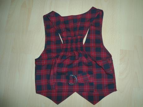 Cierno/cervena vesta, fishbone,s