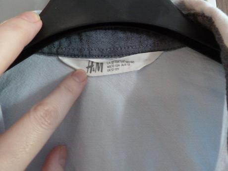 Košeľa, h&m,158