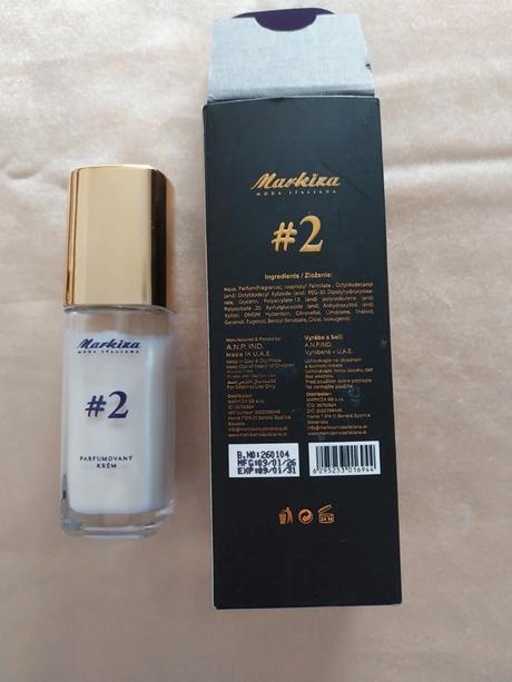 Luxusný parfumovaný krém markiza,