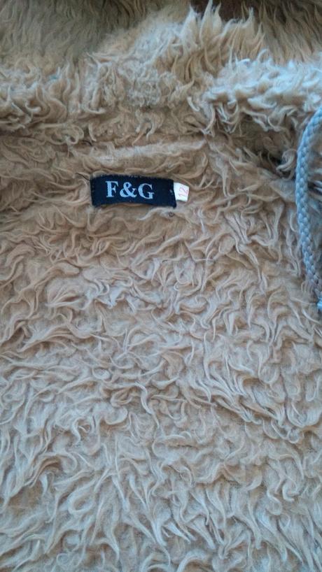 Hrubá mikinova bundička, f&g,92