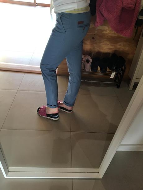 Vymakané chino nohavice/limitka - roxy, roxy,s