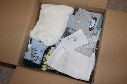 Balík oblečenia 3-6m., 68–80