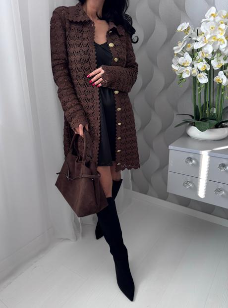 H&m - šaty, kabát, kardigán, h&m,m