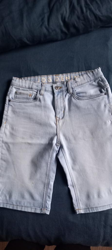 Kraťasy denim 158, denim,158