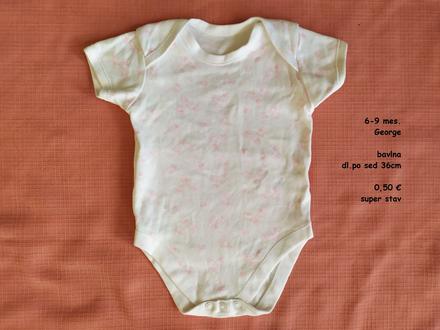 Body 6-9 mes., george,74