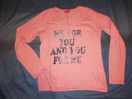 Broskyňové tričko s, s