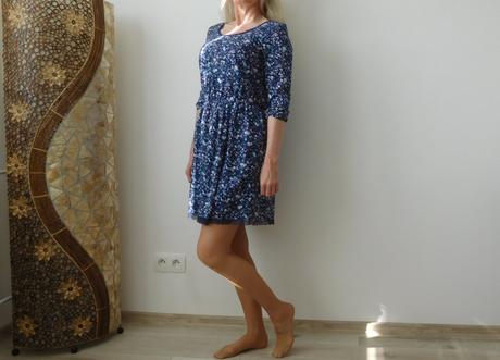 Šaty bavlnené cleillin m, kvitkované,, m
