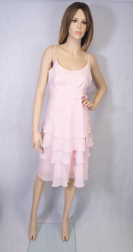 Kvalitné ružové šaty together, 38