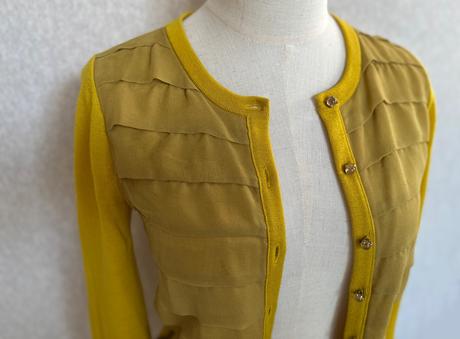 J. crew elegantný nadčasový sveter - merino+hodváb, xs