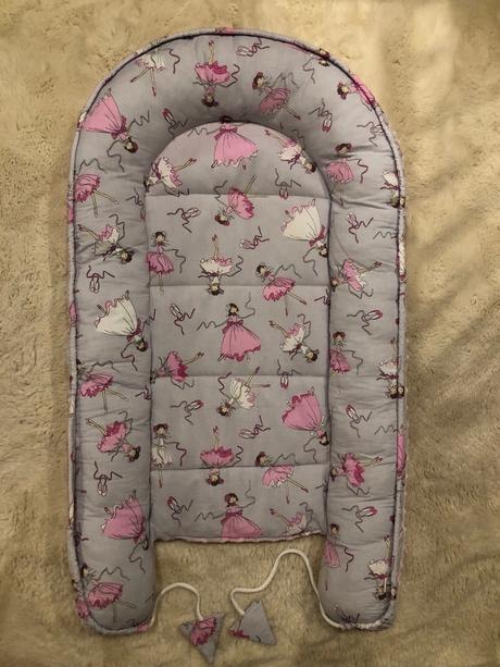 Hniezdo pre bábätko+vankúšik, šírka (cm): 60,dĺžka (cm): 90