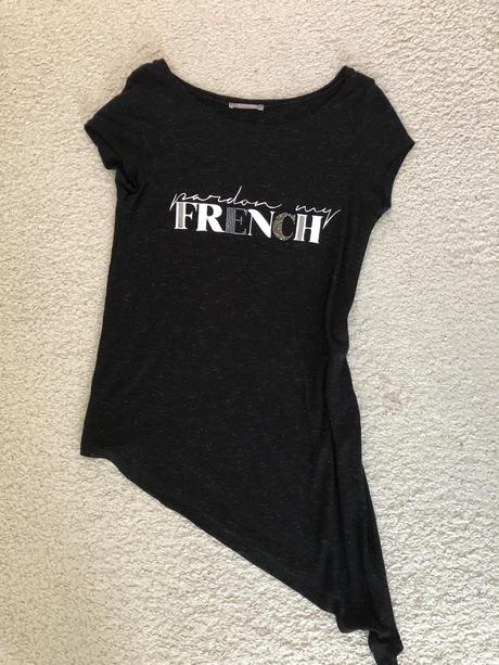 Asymetrické tričko orsay xs/s, orsay,xs