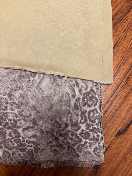 Sukňa so zvieracím vzorom, l