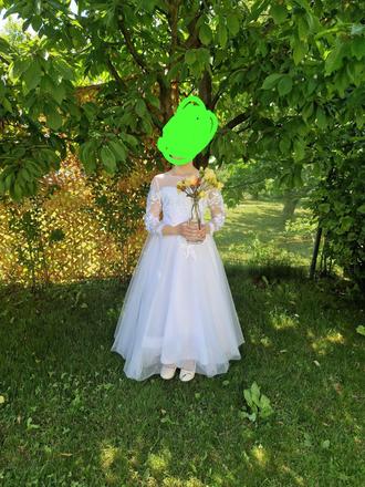 Predám krásne šaty na 1.sv. prijímanie, angie,140