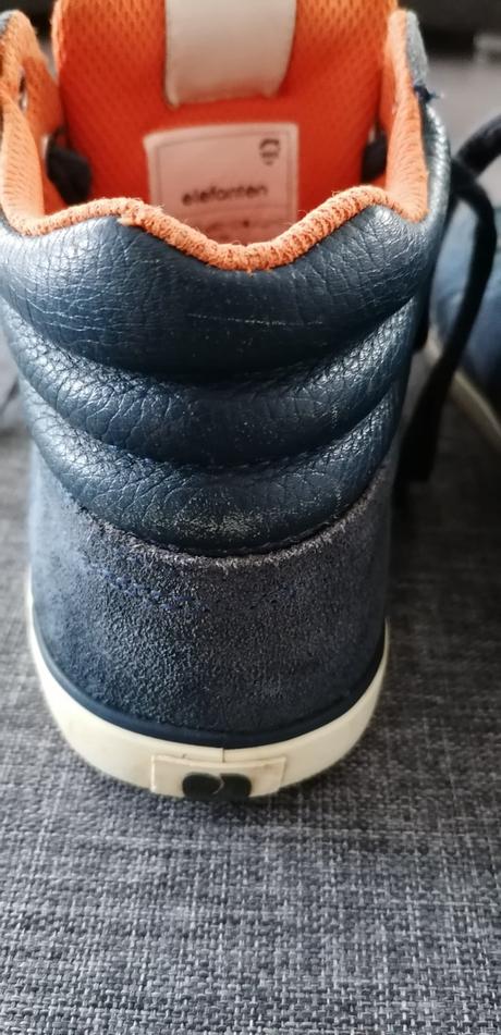 Topánky detské kožené, zn. elefanten, elefanten,34