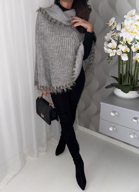 Orsay - pletené pončo, orsay