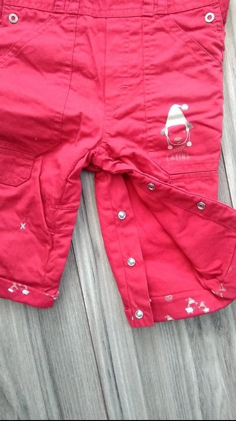 Zimné zateplené nohavice-top stav, 74