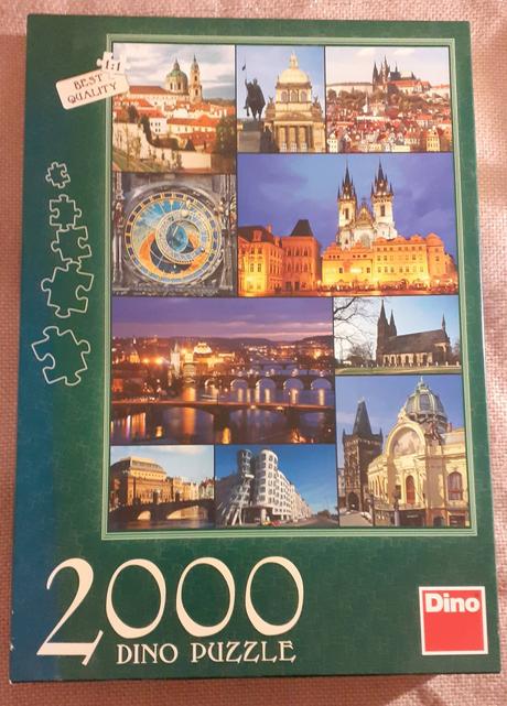 Puzzle 2 000 dielikov - praha, 