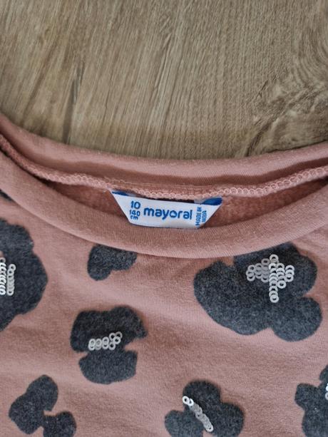 Mikina mayoral bavlnená ružová, mayoral,140